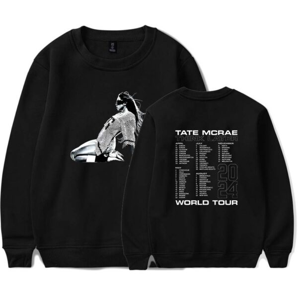 Tate McRae Think Later World Tour Sweatshirt #3 - Image 2