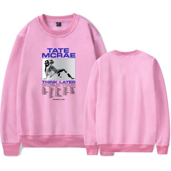 Tate McRae Think Later World Tour Sweatshirt #2 - Image 5