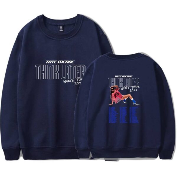 Tate McRae Think Later World Tour Sweatshirt #1 - Image 3