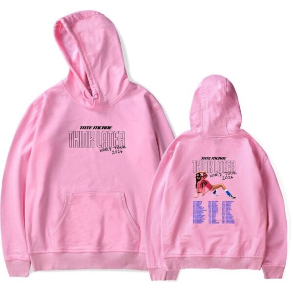 Tate McRae Think Later World Tour Hoodie #1 - Image 5