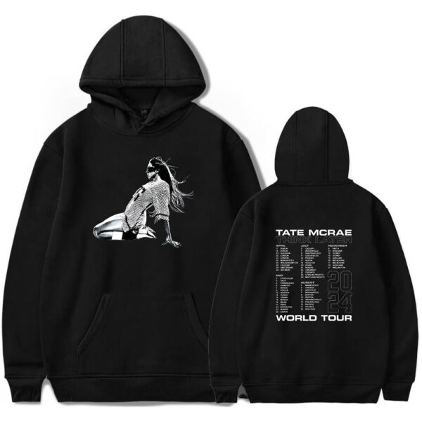 Tate McRae Think Later World Tour Hoodie #2 - Image 2