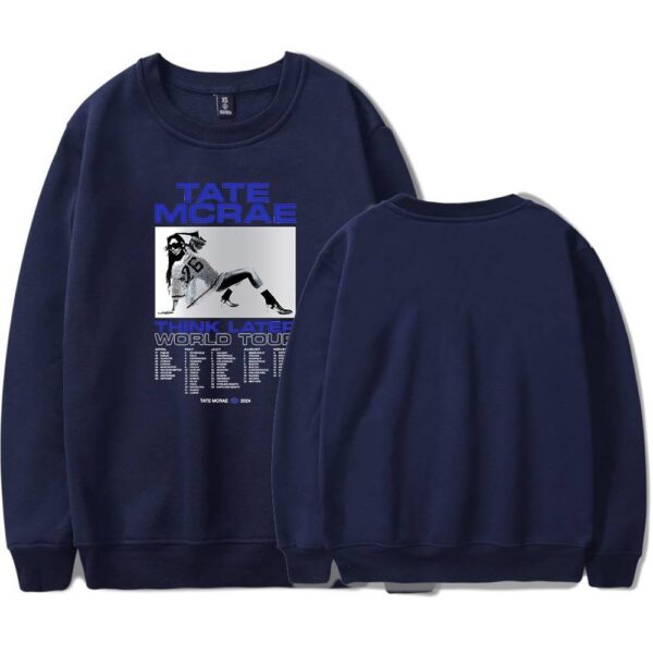 Tate McRae Think Later World Tour Sweatshirt #2 - Image 3