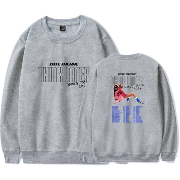 Tate McRae Think Later World Tour Sweatshirt #1 - Image 4