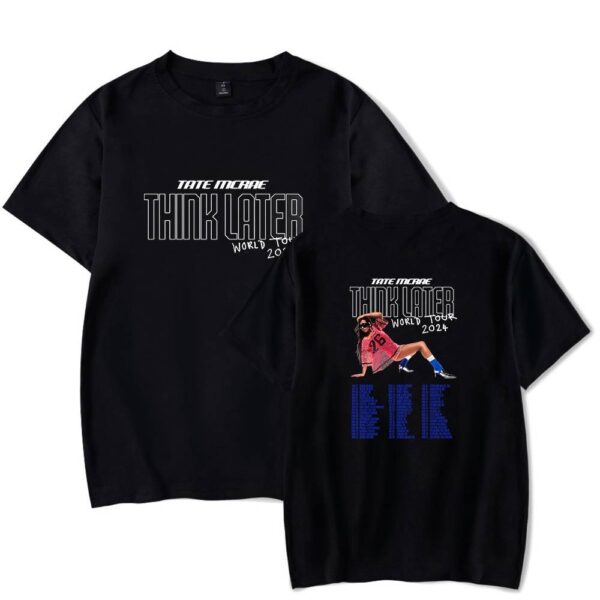 Tate McRae Think Later World Tour T-Shirt #1 - Image 2